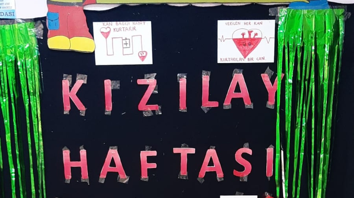 KIZILAY HAFTASI ÇALIŞMALARIMIZ!